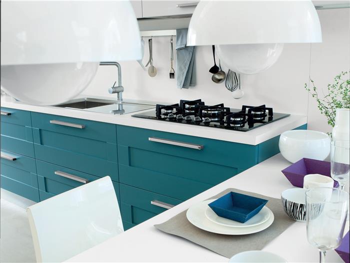 Solid Wood Painted Kitchen Cabinets