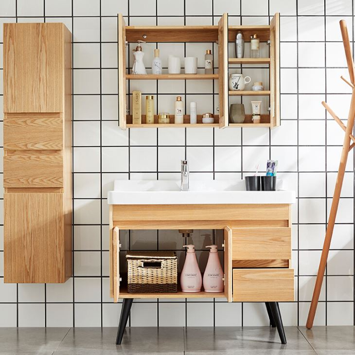 Oak Bathroom Vanity