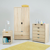 2 Door Wooden Bedroom Wardrobe Designs,Wood Wardrobe Cabinets For Bedroom