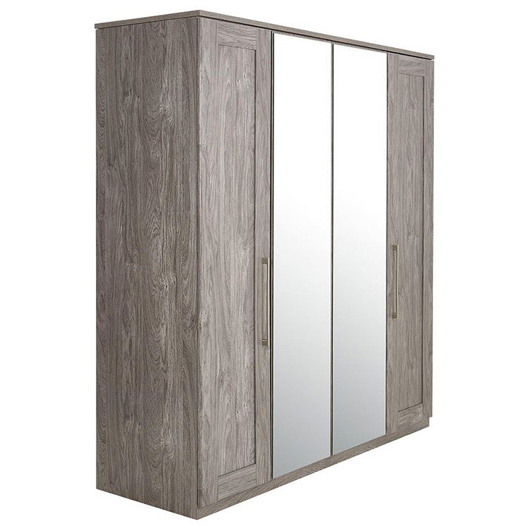 CARB II Certificate Chinese Antique Style Wardrobes2 Door Wardrobe
