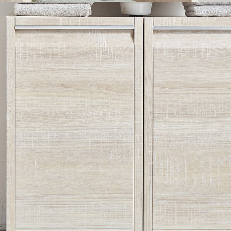 Solid Wood Bathroom Cabinet Combination
