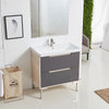 Gray Simple Bathroom Cabinet