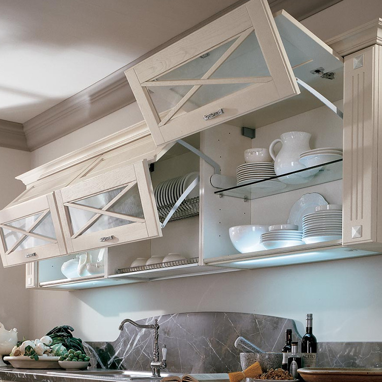 Modern Solid Wood Kitchen Cabinet