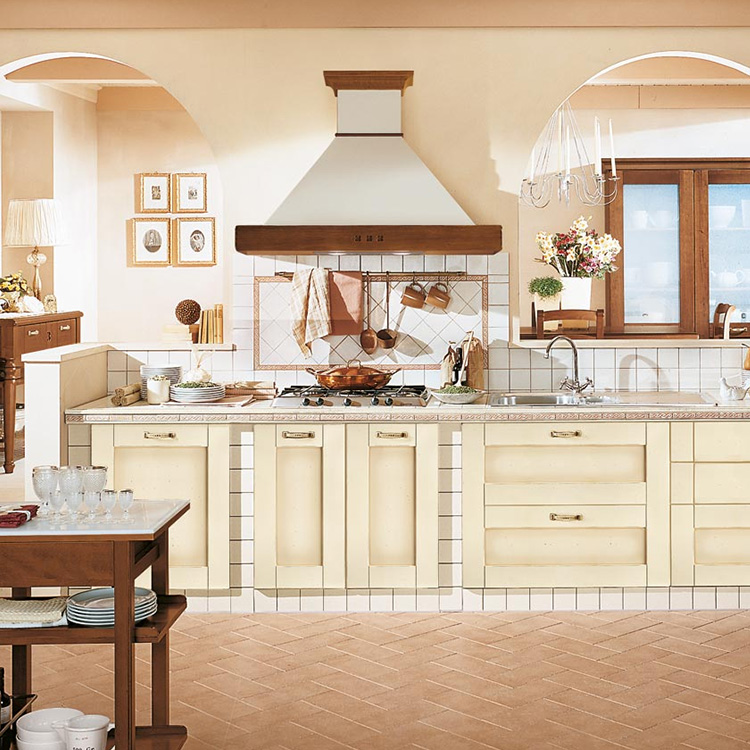 Solid Wood Kitchen Cabinet