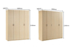 French Style Pvc Wardrobe Furniture,Small Wardrobe Prices