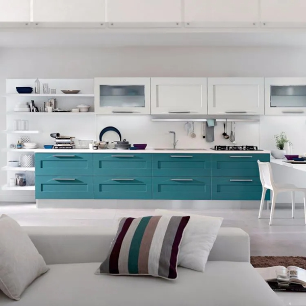Solid Wood Painted Kitchen Cabinets