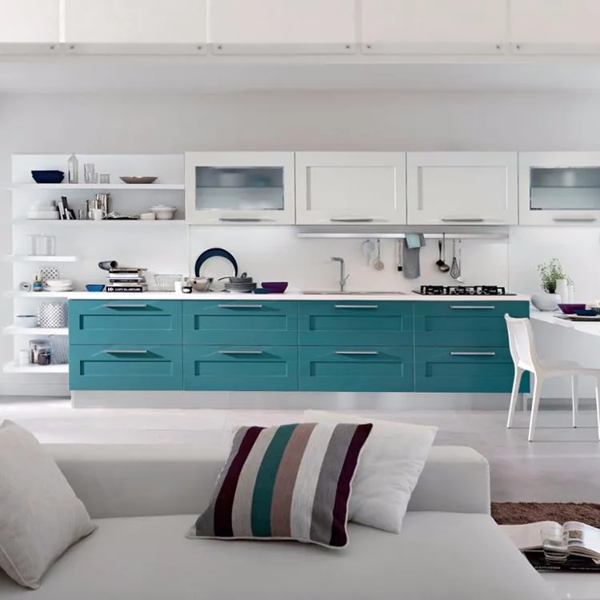 Solid Wood Painted Kitchen Cabinets