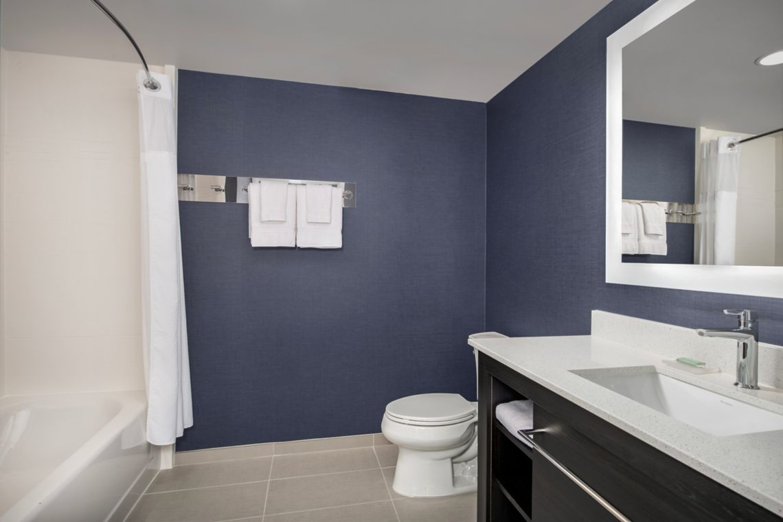 Hotel bathroom cabinet