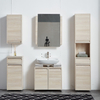 Solid Wood Bathroom Cabinet Combination
