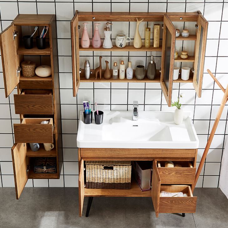 Oak Bathroom Vanity