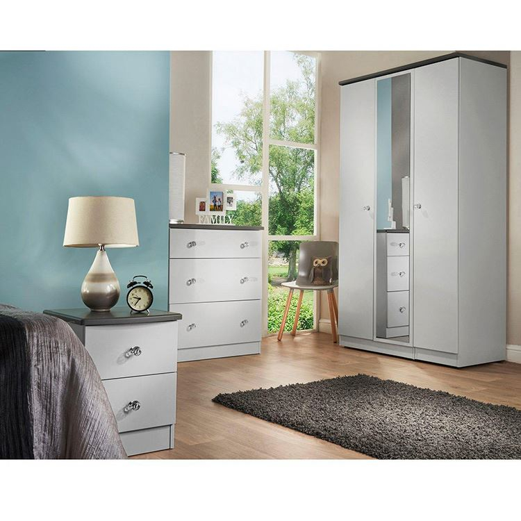 CARB II Certificate Practical Wooden Bedroom Wardrobe Cabinet Designs