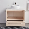 Solid Wood Simple Bathroom Cabinets