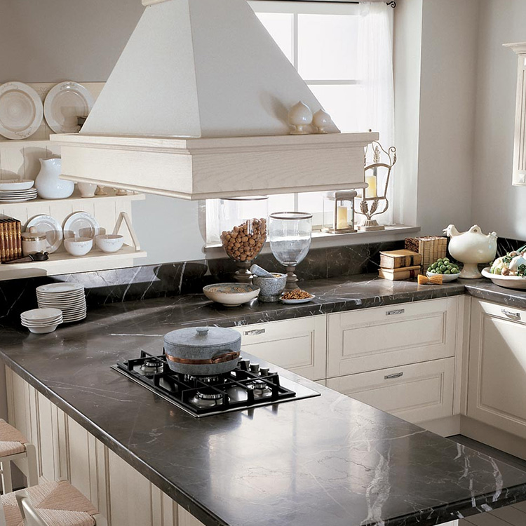 Modern Solid Wood Kitchen Cabinet