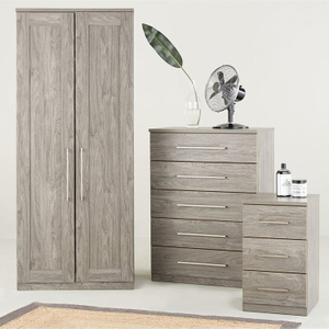 CARB II Certificate Chinese Antique Style Wardrobes2 Door Wardrobe