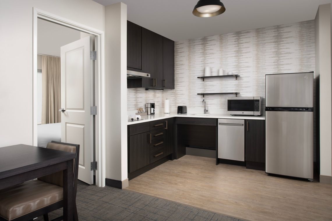 Hotel kitchen cabinets
